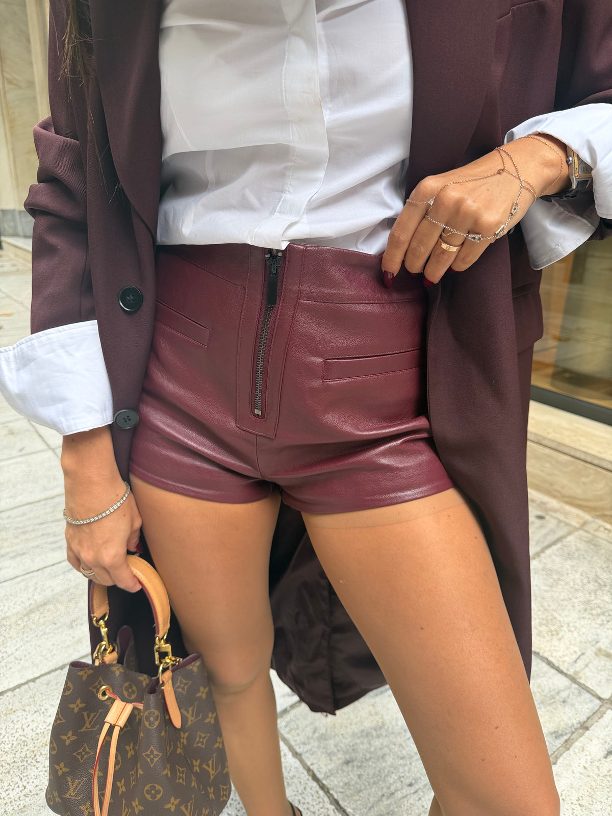 מיקרו שורט בורדו קיילי