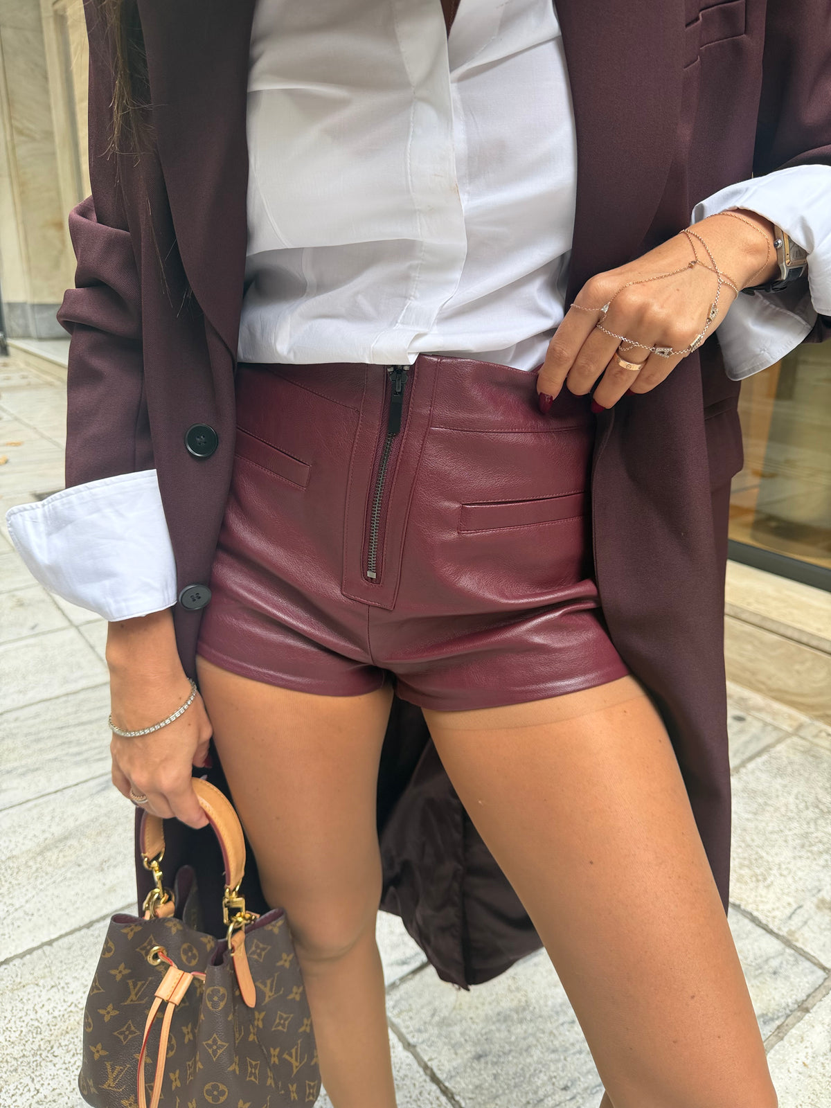 מיקרו שורט בורדו קיילי