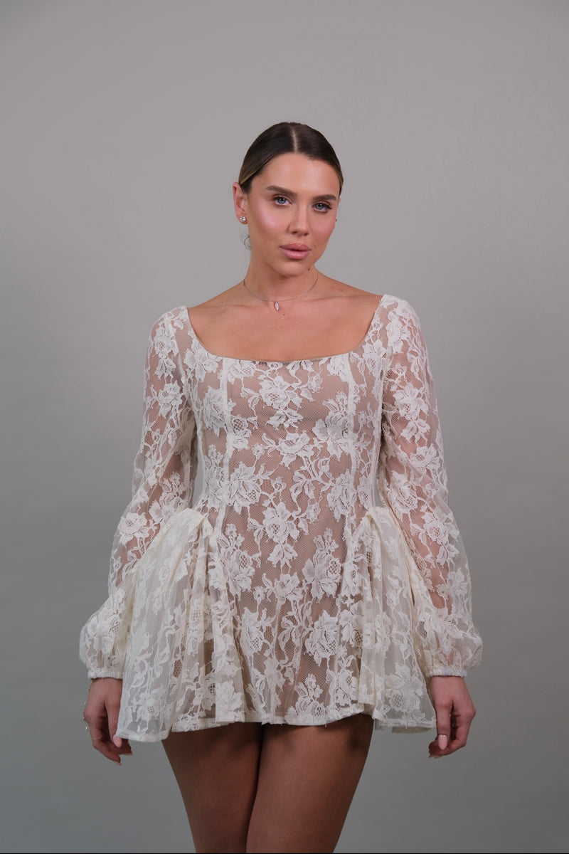 שמלת תחרה דיאן