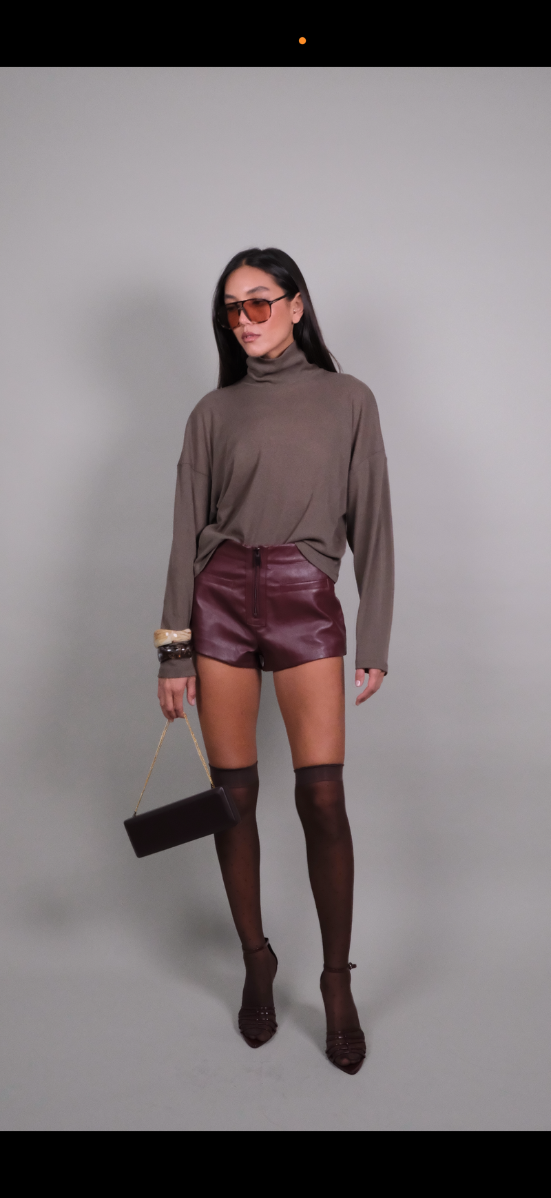 מיקרו שורט בורדו קיילי